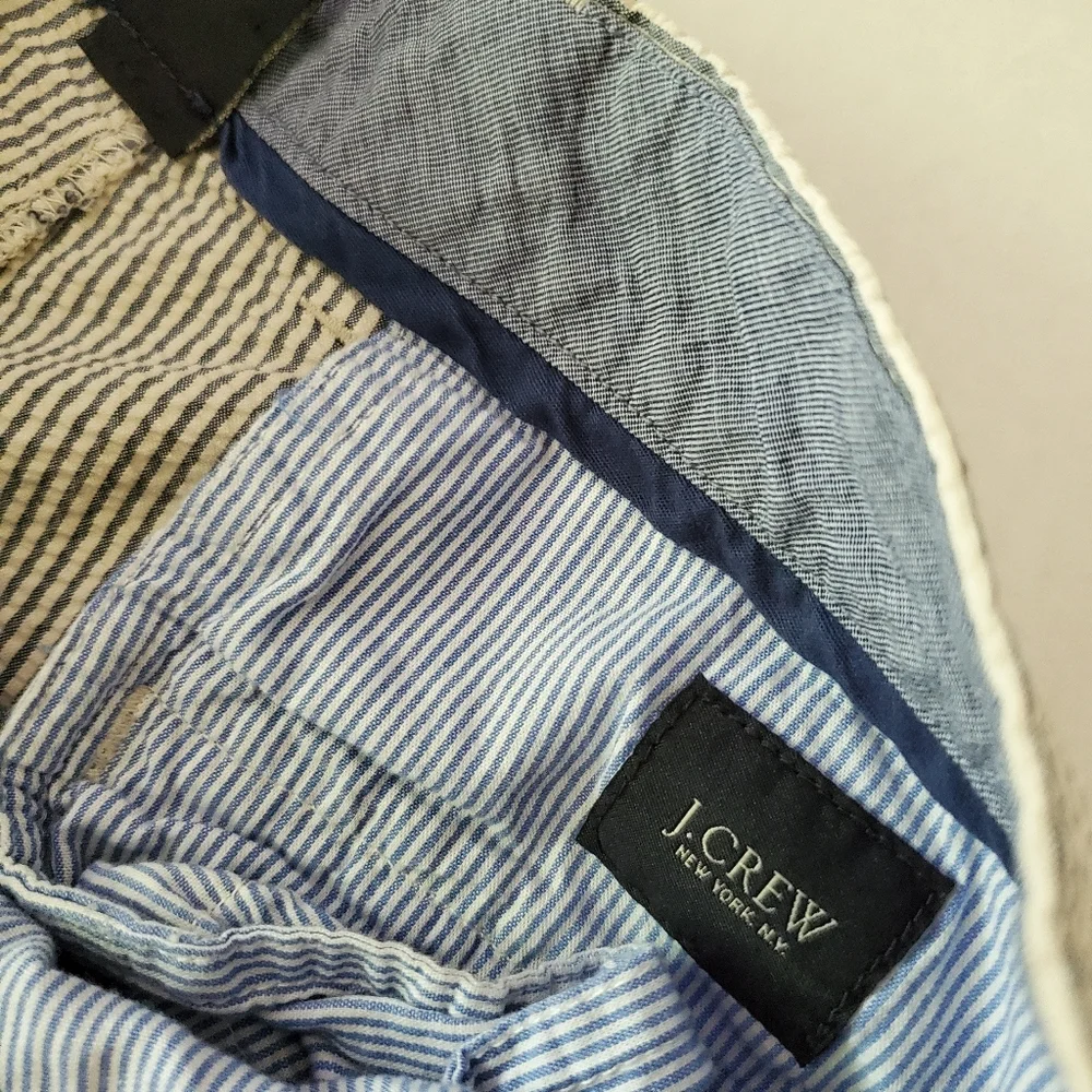 J.CREW Striped BERMUDAS **